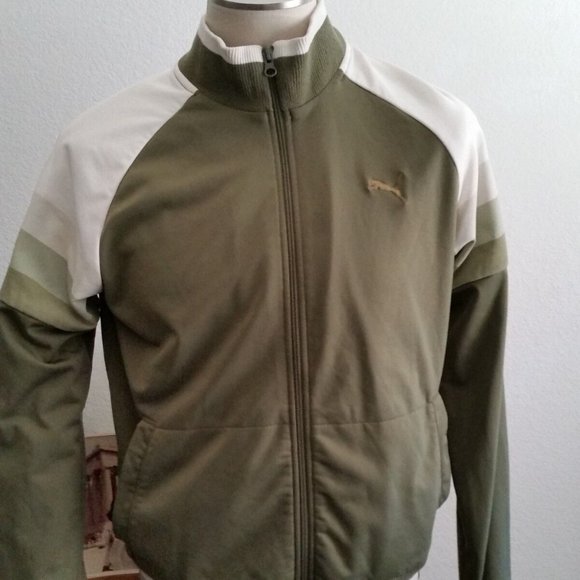 Puma Special Edition Olive Green Track Jacket